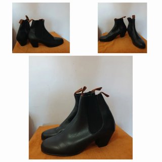 Botas Emilio Morales Danza Española Negras