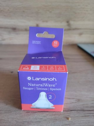 Tetinas Lansinoh NaturalWave XS