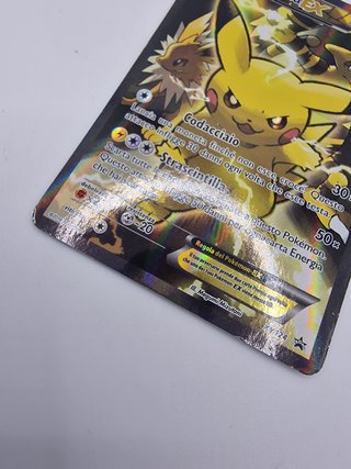 Carta Pokémon Pikachu EX Full Art XY124 Promo