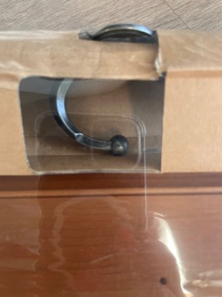 Perchero de pared IKEA marrón madera