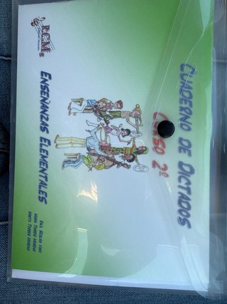 Cuaderno de Dictados RCM 2º Curso