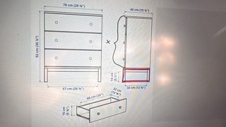Cómoda de Pino Ikea