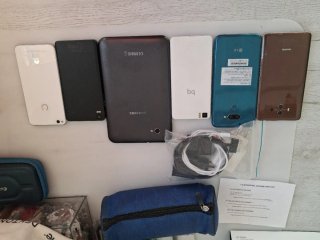 Móviles y tablet. Reciclable.