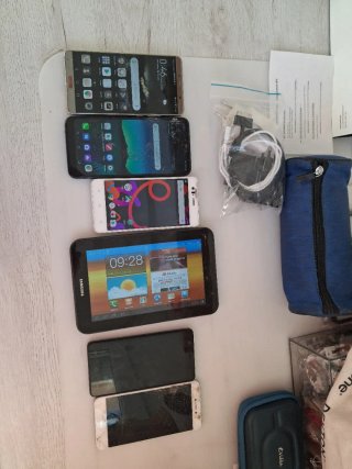 Móviles y tablet. Reciclable.