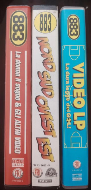 883 lotto 3 vhs