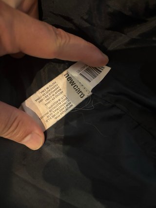 Parka azul marino  de la marca Newcaro con Capucha