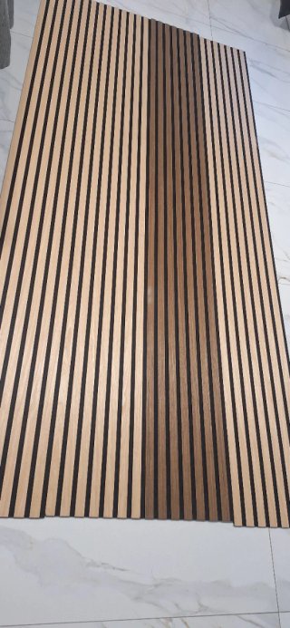 Panel Acústico Listones Madera