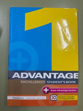 Advantage Student's book. Bachillerato 1