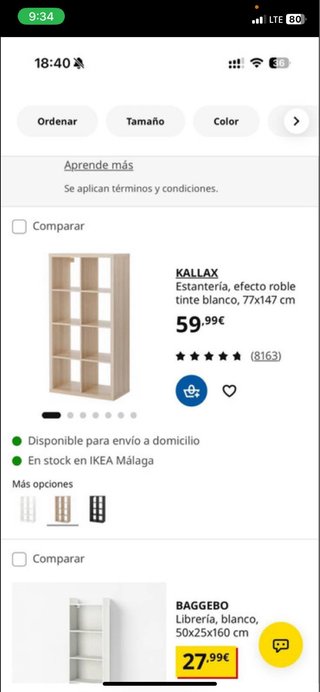 Estantería IKEA KALLAX Madera