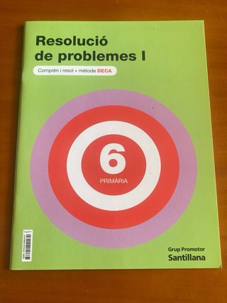 Resolución de problemas I y II 6o primaria CATALÀ