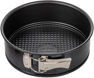 Zenker Black Metallic Molde Desmontable 20 cm 1 Fondo, Molde Reposteria, Molde Tarta o Molde Bizcoch
