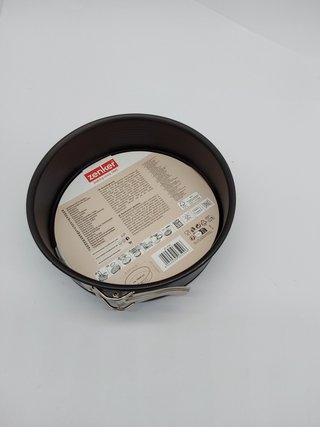 Zenker Black Metallic Molde Desmontable 20 cm 1 Fondo, Molde Reposteria, Molde Tarta o Molde Bizcoch