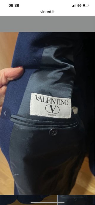 Blazer Valentino Blu Scuro