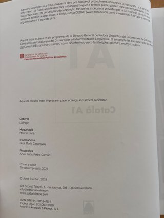 Català, A1