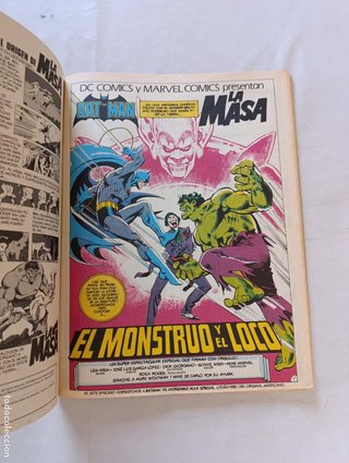 BATMAN VS. LA MASA - DC Y MARVEL PRESENTAN - ZINCO