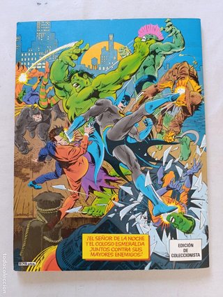 BATMAN VS. LA MASA - DC Y MARVEL PRESENTAN - ZINCO