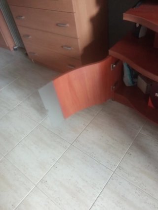 Mesa TV moderna con cajones