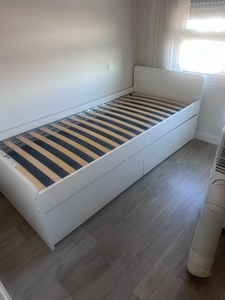 Cama Nido IKEA SLÄKT Blanca