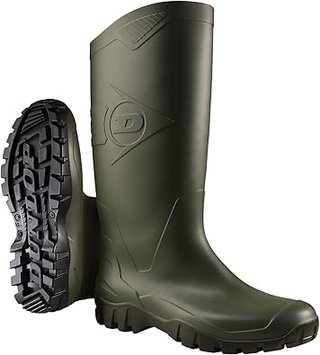 Dunlop K680011 PVC KNIELAARS - botas de goma sin forro con caña media de goma Unisex adulto, color V