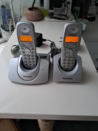 2 Teléfonos Inalámbricos Panasonic