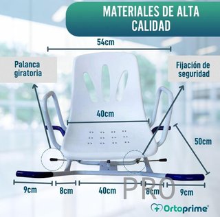 Silla bañera giratoria 360 grados - Ortoprime