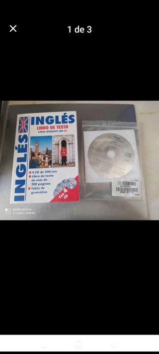 Curso Inglés Libro Texto + 4 CDs