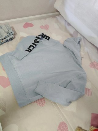 Sudadera Hollister Azul Cielo