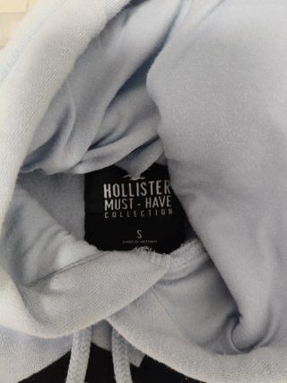 Sudadera Hollister Azul Cielo