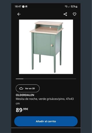 Mesita de noche OLDERDALEN
