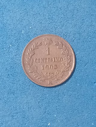 Moneta 1 Centesimo 1903 Regno d'Italia