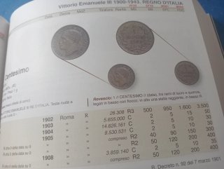 Moneta 1 Centesimo 1903 Regno d'Italia