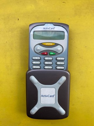 ActivCard vintage per codici accesso