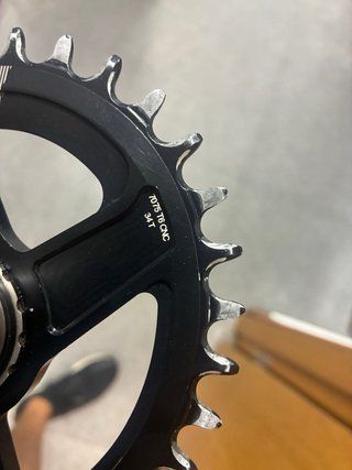 Bielas shimano con plato Q-Ring ovalado 34t