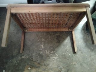 Mesa de madera maciza para jardín,terraza.