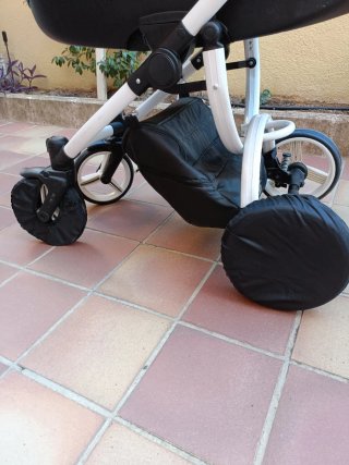 Carro y Silla Bebé 2 en 1  marca Vizaro pearl
