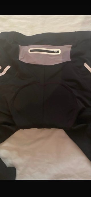 Culotte Ciclismo Negro con Detalles Grises
