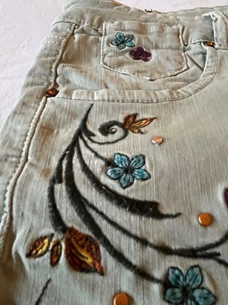 Pantalón Desigual Beige Talla 42