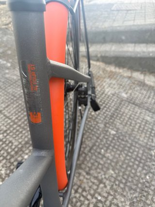 Bicicleta BMC 257 AL Gris Naranja