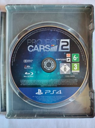 Project CARS 2 PS4 Steelbook Completo