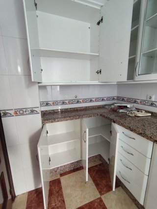 Muebles de Cocina Completos en L. Encimera Granito