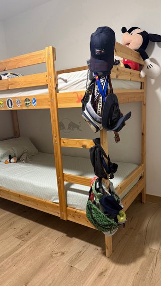Litera Ikea Madera + 2 Colchones