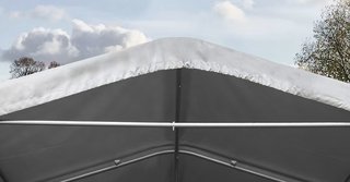Carpa Industrial 6x6m PVC Gris