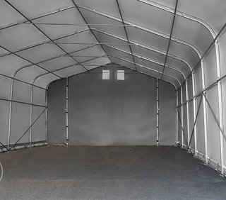 Carpa Industrial 6x6m PVC Gris