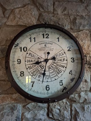Reloj de Pared Estilo Náutico Chadburns