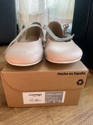 Bailarinas Navega Cristal Nude Talla 41