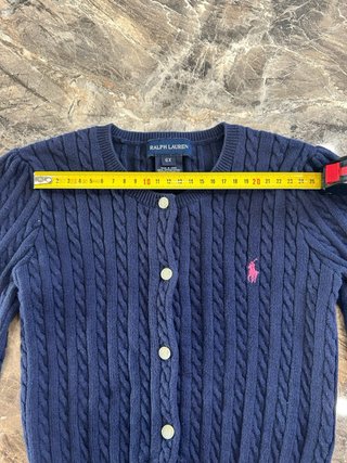 Cardigan Ralph Lauren Azul Marino Talla 6