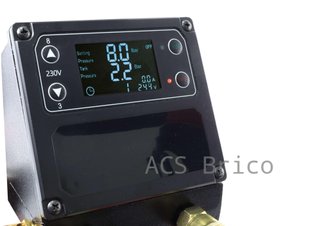 Compresor de Aire Silencioso con LCD 100L - 6 Hp - 09389 - Mader
