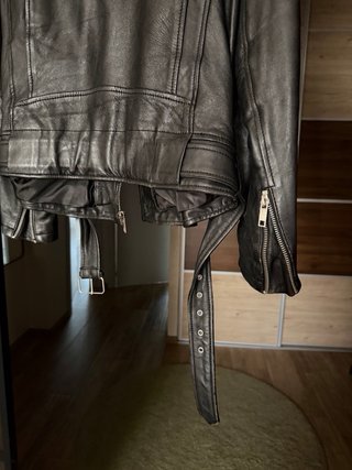Chaqueta de Piel Biker UF4M