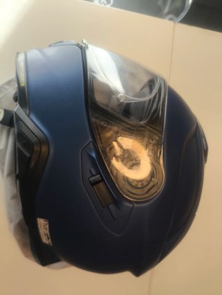 Shoei GT Air 2 Azul T.M con 2 viseras y  Sena