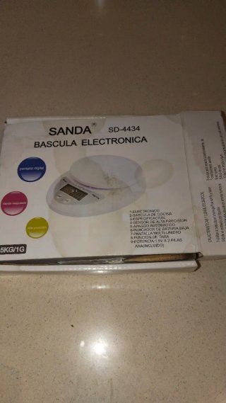 Báscula Electrónica de Cocina Sanda